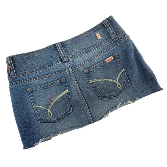 $5 ADD ON ITEM/NWOT BONGO LET ME B SHORT Jean skirt - Picture 6 of 11